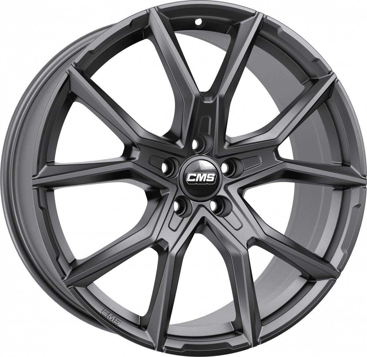 CMS C33 titanium matt Alufelge 8x18 Zoll ET40 LK 5x112 ML66.5