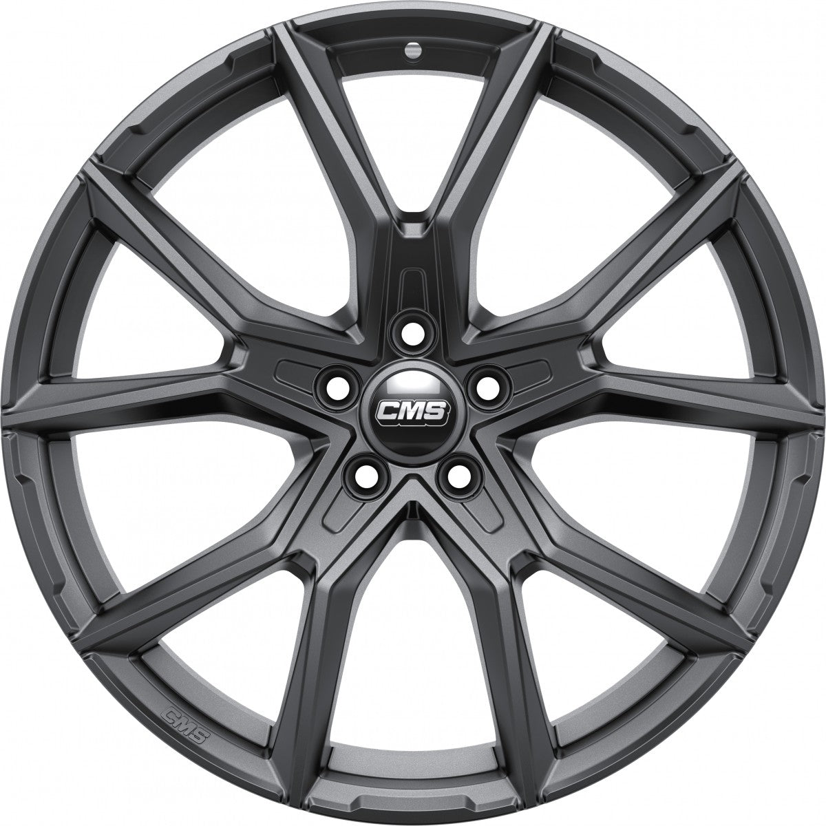 CMS C33 titanium matt Alufelge 8x18 Zoll ET40 LK 5x112 ML66.5 – Bild 2
