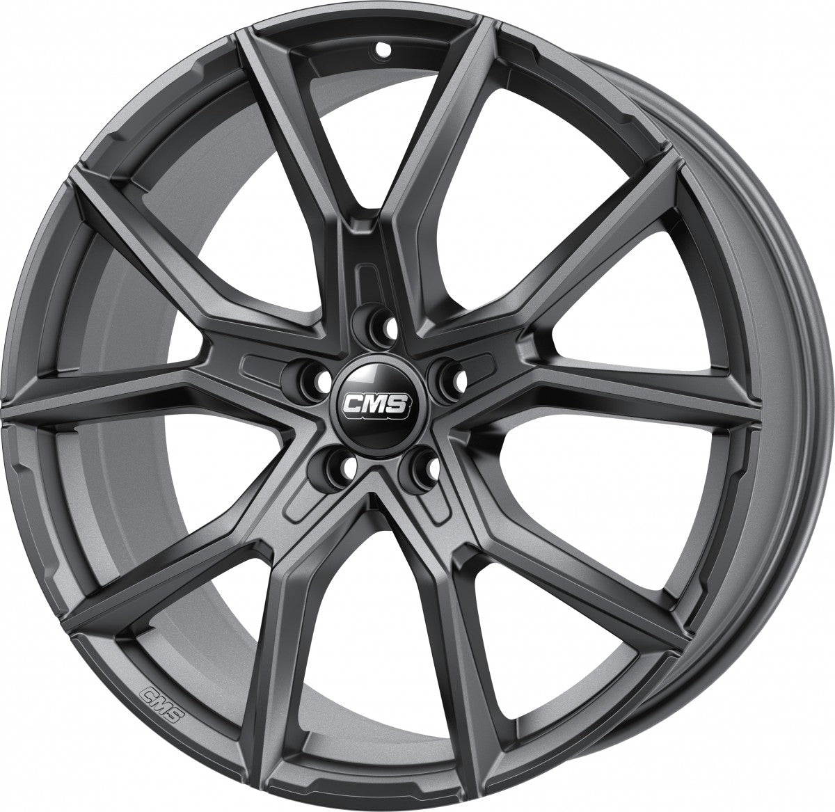 CMS C33 titanium matt Alufelge 8x18 Zoll ET40 LK 5x112 ML66.5 – Bild 3