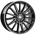 CMS C23 diamond rim black Alufelge 8x19 Zoll ET48.5 LK 5x108 ML63.4