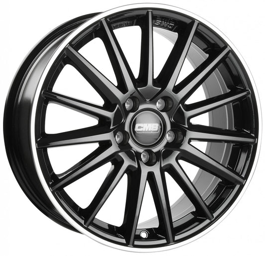 CMS C23 diamond rim black 7x17 ET45 - LK5/112 ML57.1