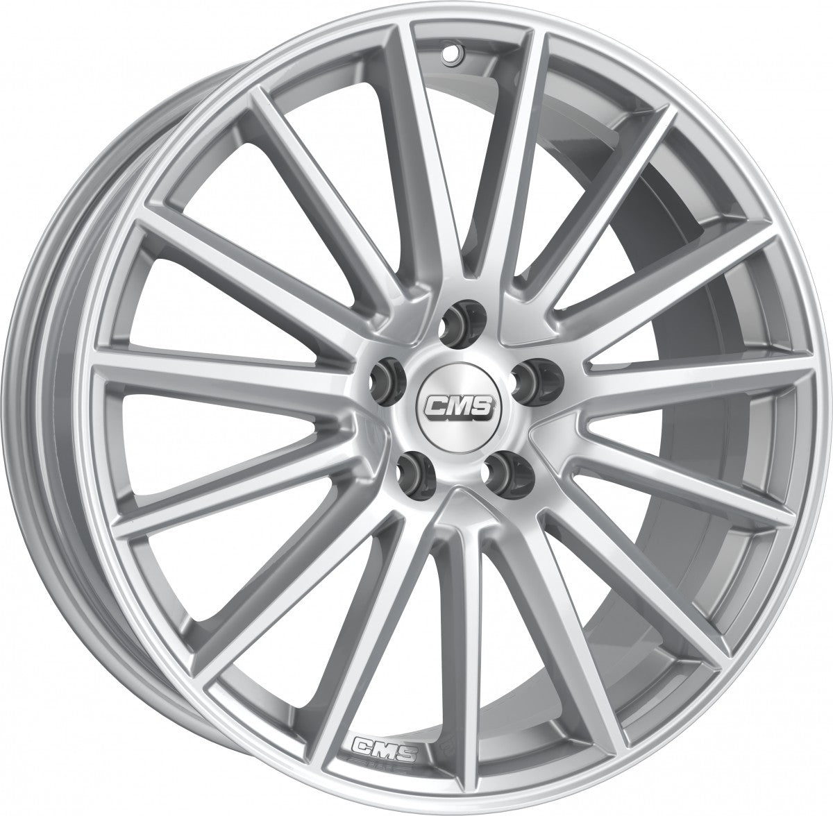 CMS C23 racing silver Alufelge 7x17 Zoll ET45 LK 5x112 ML57.1