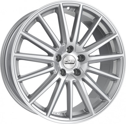 CMS C23 racing silver Alufelge 7x17 Zoll ET45 LK 5x112 ML57.1