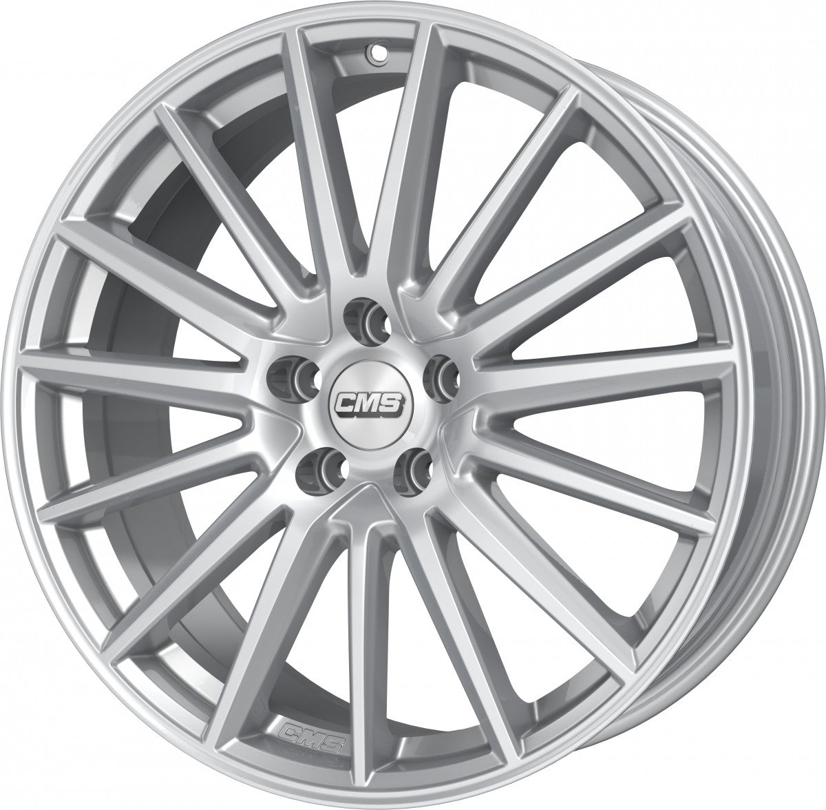 CMS C23 racing silver Alufelge 7x17 Zoll ET45 LK 5x112 ML57.1 – Bild 3