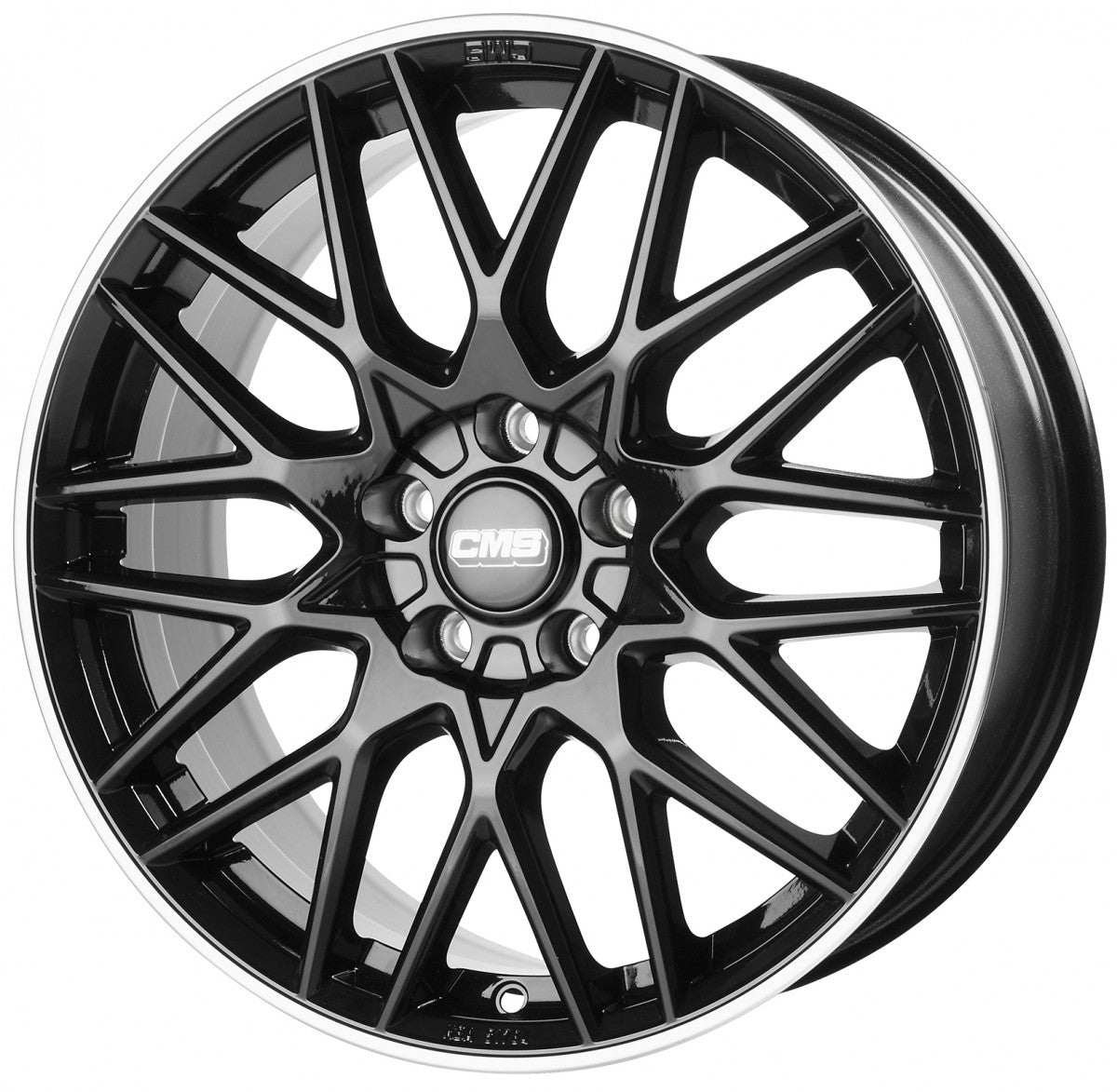 CMS C25 diamond rim black Alufelge 9x20 Zoll ET35 LK 5x112 ML66.5 – Bild 3
