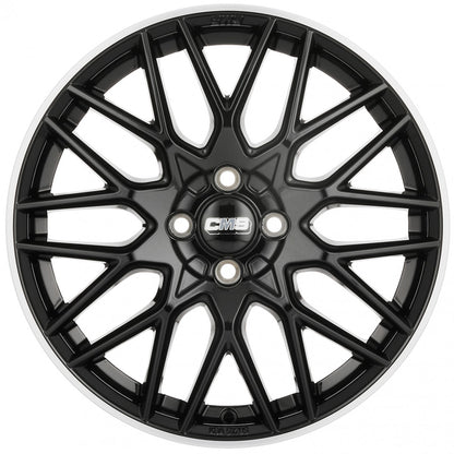 CMS C25 diamond rim black Alufelge 9x20 Zoll ET35 LK 5x112 ML66.5 – Bild 8