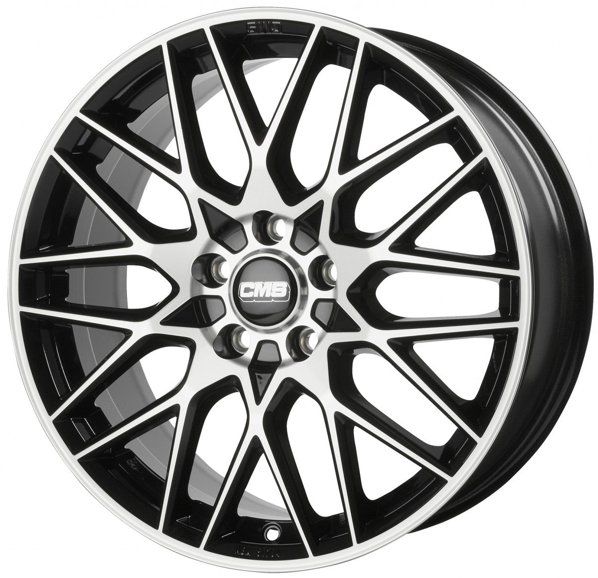CMS C25 diamond black Alufelge 8x19 Zoll ET46 LK 5x112 ML66.5 – Bild 3