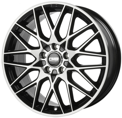 CMS C25 diamond black Alufelge 8x19 Zoll ET46 LK 5x112 ML66.5 – Bild 3
