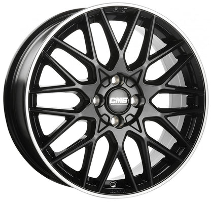 CMS C25 diamond rim black Alufelge 7.5x18 Zoll ET25 LK 5x112 ML66.5 – Bild 7