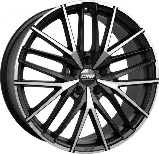 CMS C36 diamond matt black Alufelge 8.5x21 Zoll ET30 LK 5x112 ML72.6
