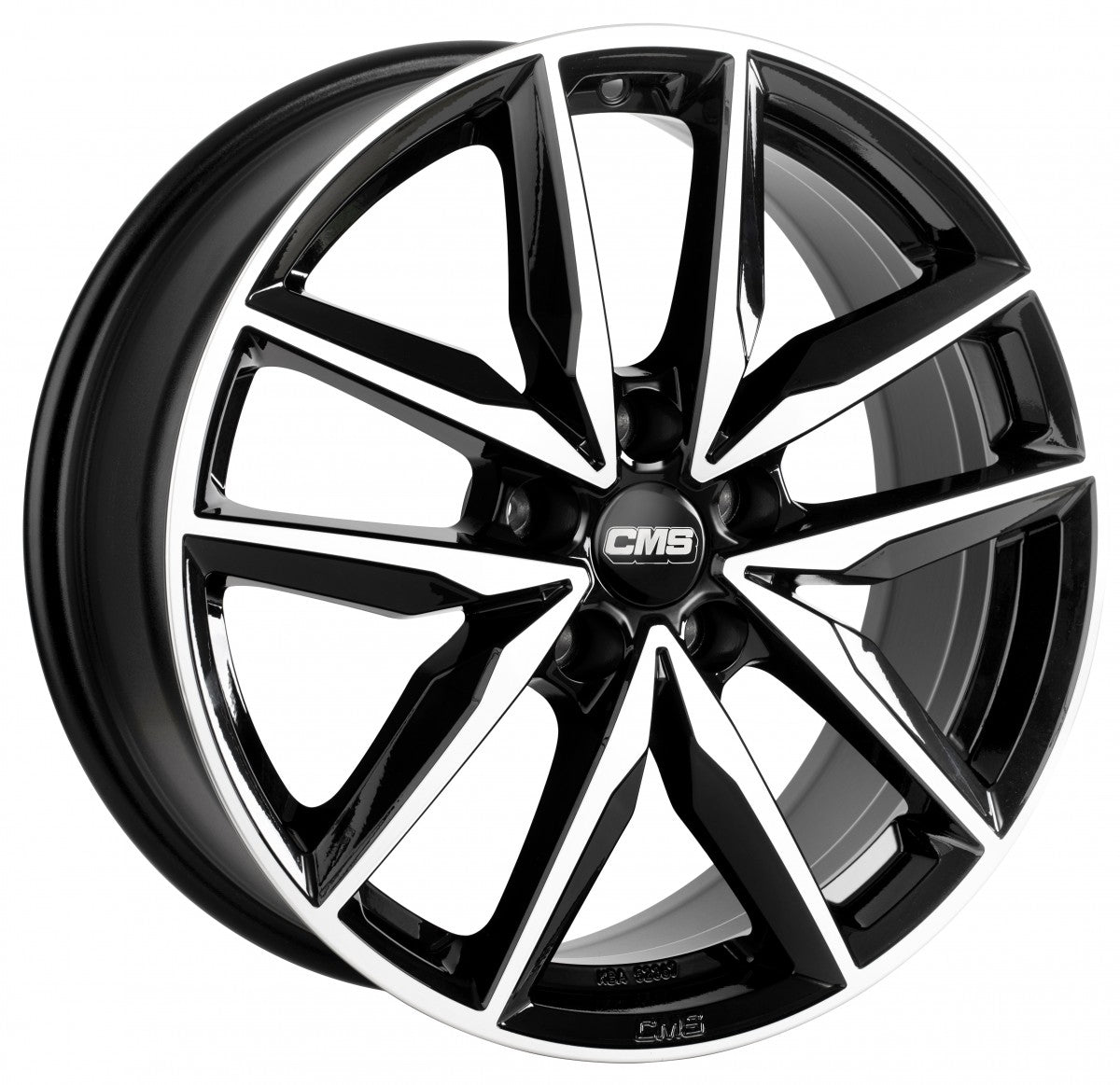 CMS C28 diamond black Alufelge 8x20 Zoll ET47 LK 5x112 ML57.1