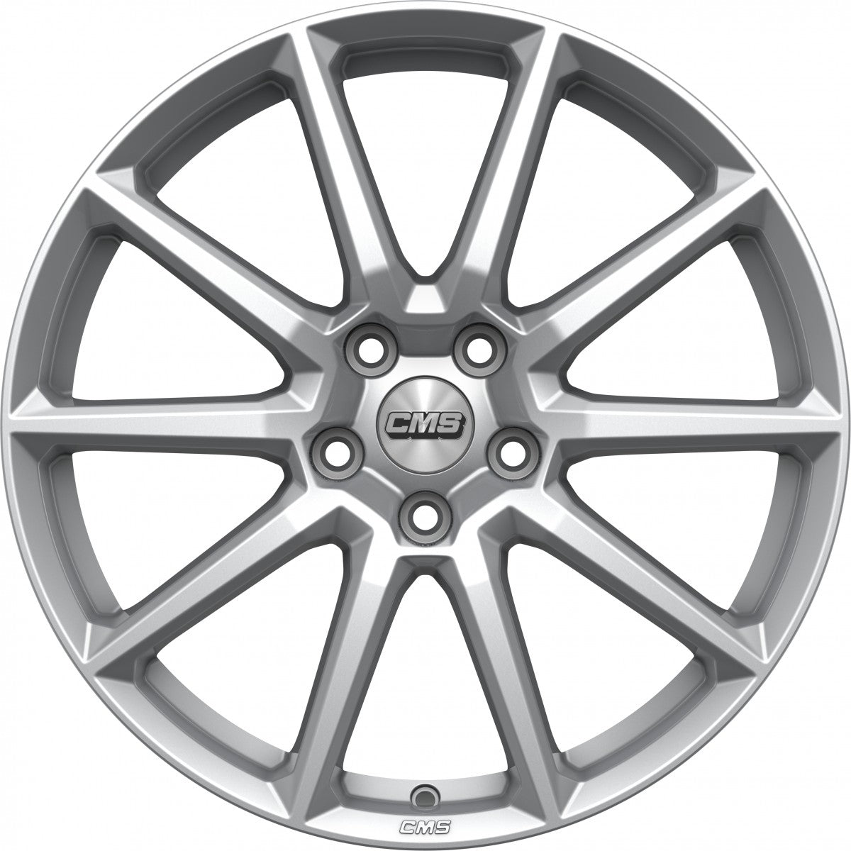 CMS C39 racing silver 7.5x19 ET48 - LK5/112 ML57.1