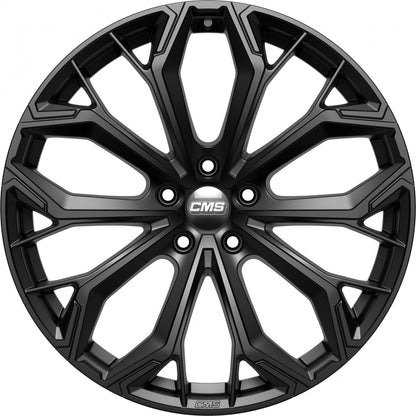 CMS C37 matt black 8x19 ET45 - LK5/114.3 ML67.2