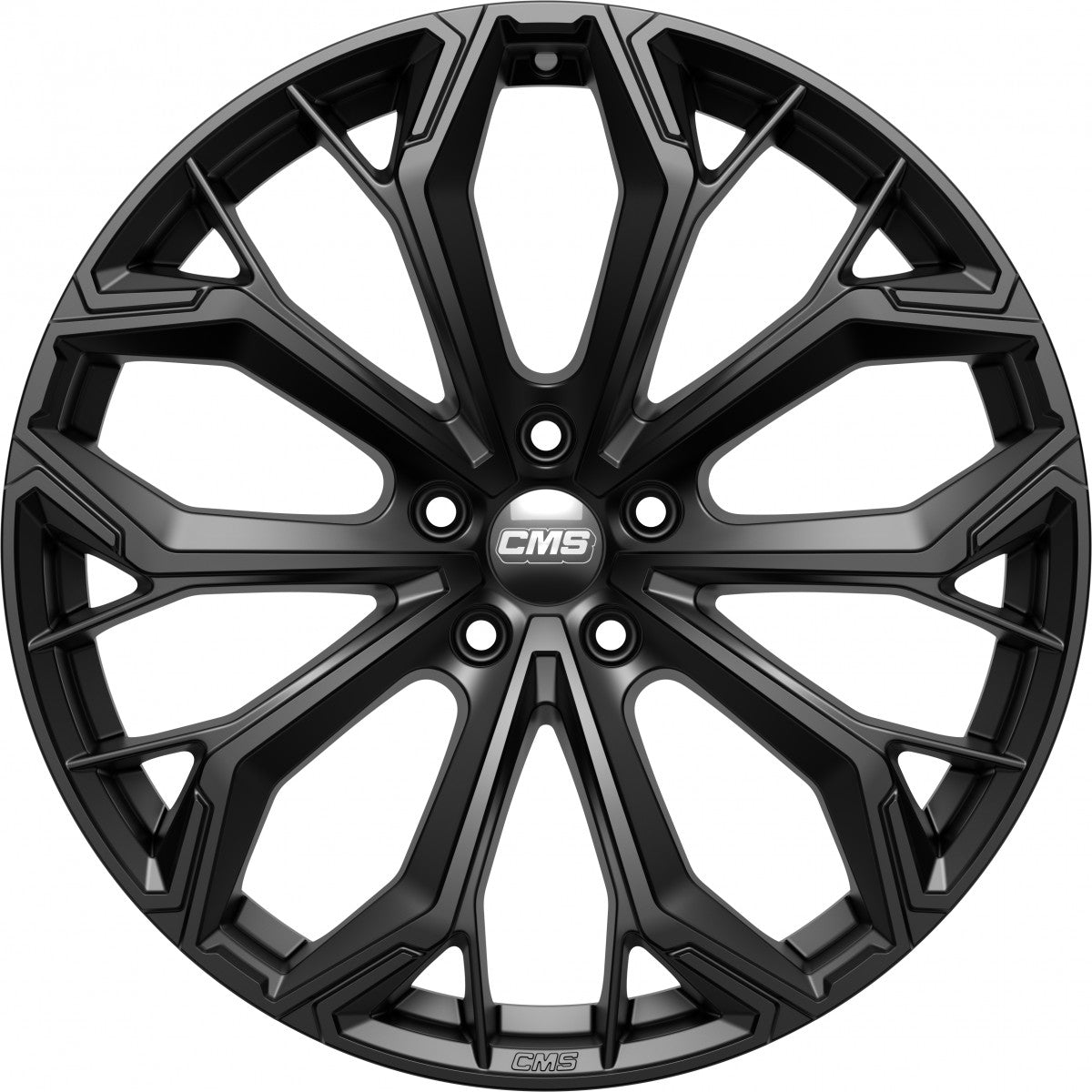 CMS C37 matt black Alufelge 8.5x20 Zoll ET43.1 LK 5x112 ML66.5 – Bild 2