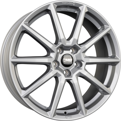 CMS C39 racing silver Alufelge 7x17 Zoll ET51 LK 5x100 ML57.1 – Bild 5