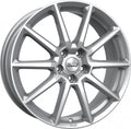 CMS C39 racing silver 7x17 ET50 - LK5/114.3 ML67.2