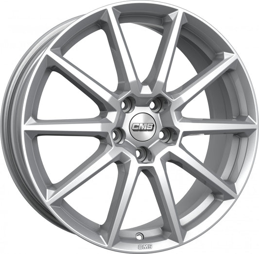 CMS C39 racing silver 7x18 ET48 - LK5/108 ML65.1