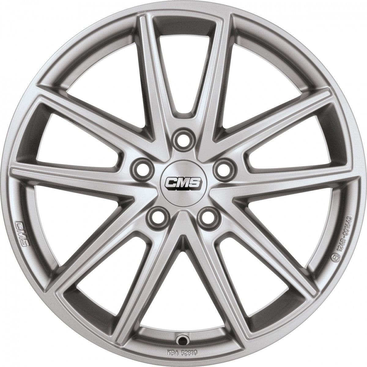 CMS C30 racing silver Alufelge 7x17 Zoll ET48 LK 5x114.3 ML56.1 – Bild 2