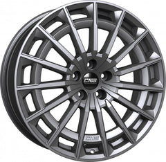 CMS C38 titanium matt Alufelge 8.5x20 Zoll ET38 LK 5x112 ML57.1
