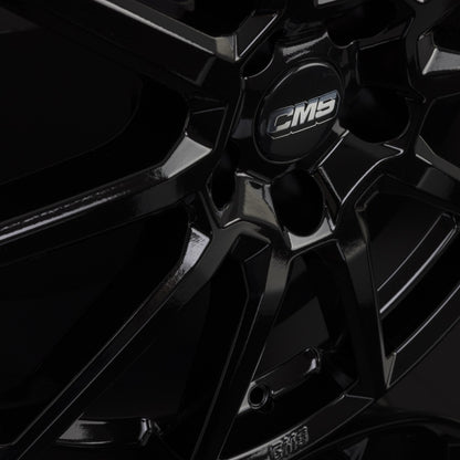 CMS C39 complete black gloss Alufelge 6.5x18 Zoll ET44.5 LK 5x112 ML66.5 – Bild 8