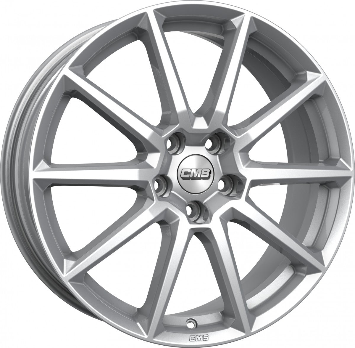 CMS C39 racing silver 6.5x18 ET44.5 - LK5/112 ML66.5