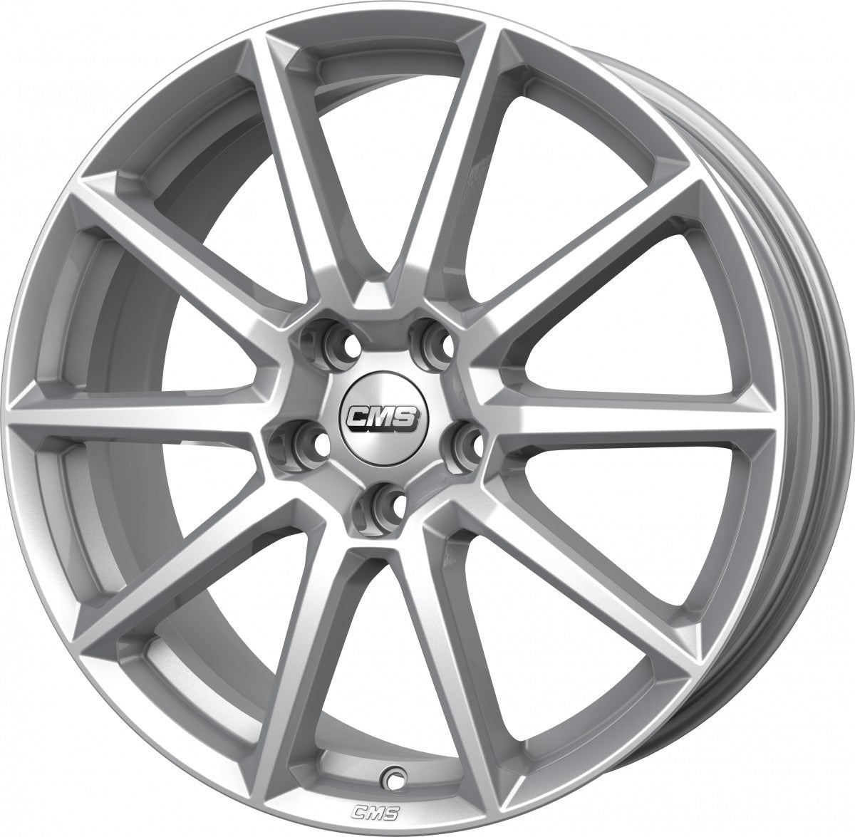 CMS C39 racing silver 6.5x18 ET44.5 - LK5/112 ML66.5