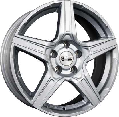 CMS C34 racing silver Alufelge 8x19 Zoll ET40 LK 5x130 ML66.5 – Bild 5