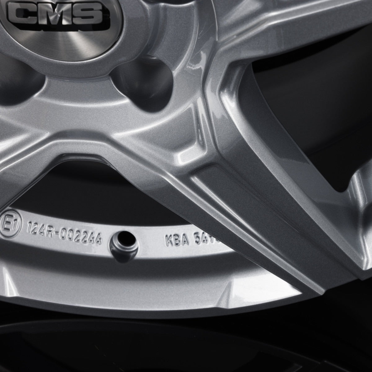 CMS C34 racing silver Alufelge 8x19 Zoll ET40 LK 5x130 ML66.5 – Bild 7