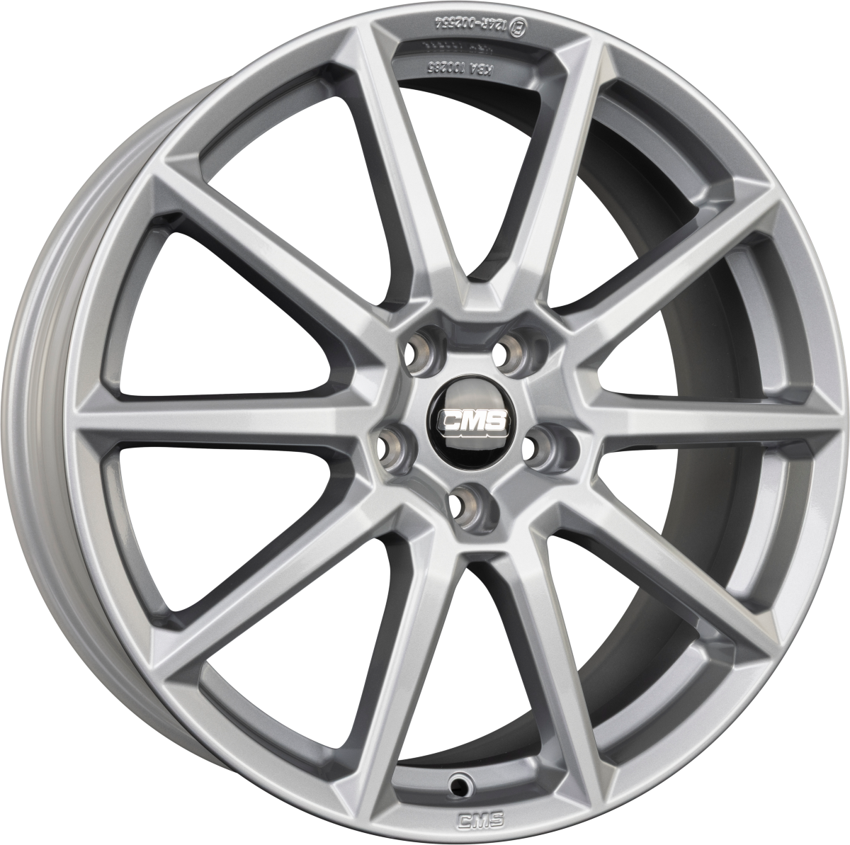 CMS C39 racing silver Alufelge 6.5x18 Zoll ET38 LK 5x112 ML57.1 – Bild 5