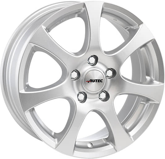 Autec Typ Z - Zenit brillantsilber 5.5x14 ET38 - LK4/100 ML60.1