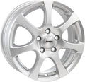 Autec Typ Z - Zenit brillantsilber 5.5x14 ET38 - LK4/100 ML60.1