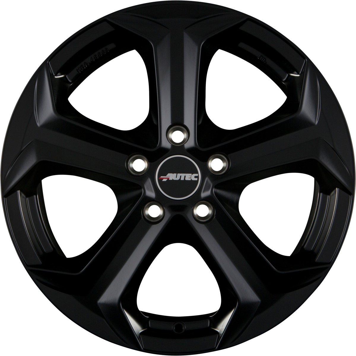 Autec Typ X - Xenos schwarz matt Alufelge 6.5x16 Zoll ET47 LK 5x118 ML71.1 – Bild 7