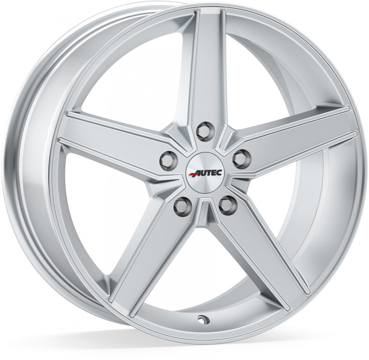 Autec Typ D - Delano hyper silber Alufelge 8x18 Zoll ET35 LK 5x120 ML72.6