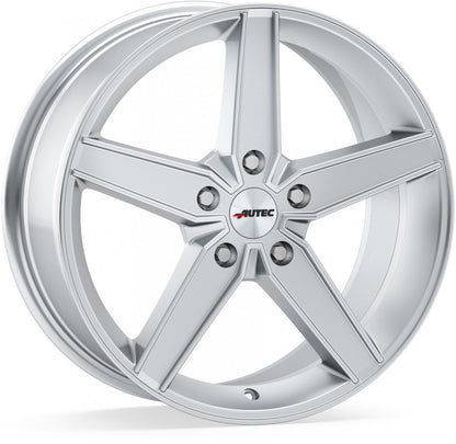 Autec Typ D - Delano hyper silber Alufelge 8x18 Zoll ET35 LK 5x120 ML72.6