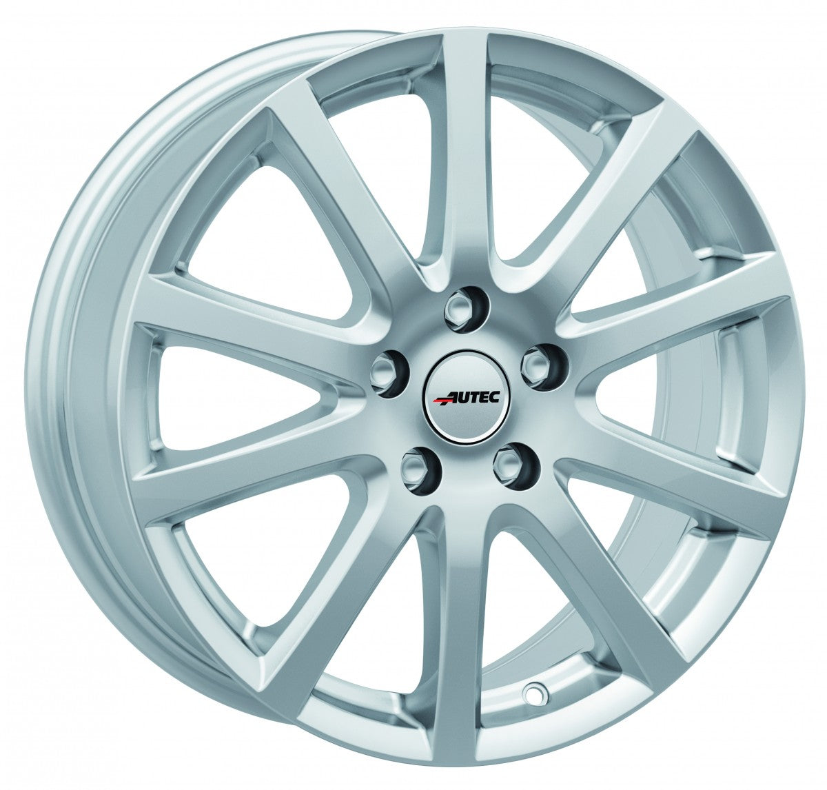 Autec Typ S - Skandic brillantsilber Alufelge 6.5x16 Zoll ET38 LK 5x114.3 ML70