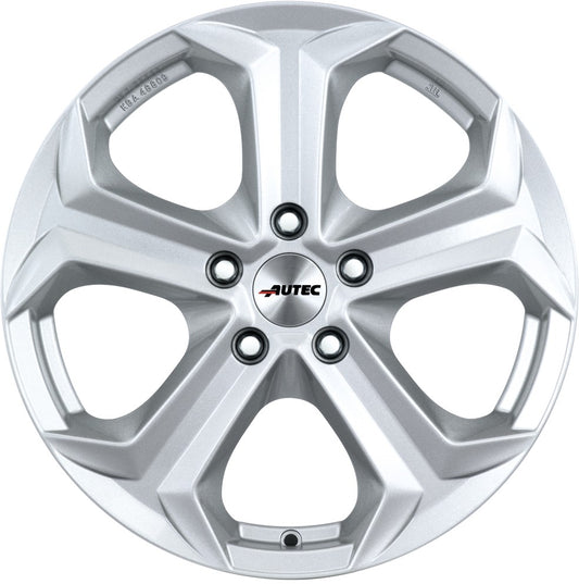 Autec Typ X - Xenos brillantsilber 8.5x18 ET40 - LK5/108 ML70