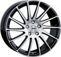 Autec Typ O - Oktano schwarz poliert Alufelge 8x18 Zoll ET48 LK 5x112 ML57.1