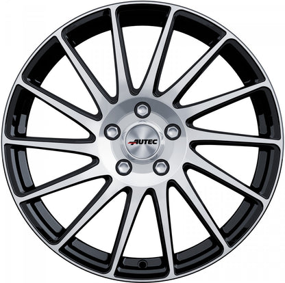 Autec Typ O - Oktano schwarz poliert 8x18 ET48 - LK5/112 ML57.1