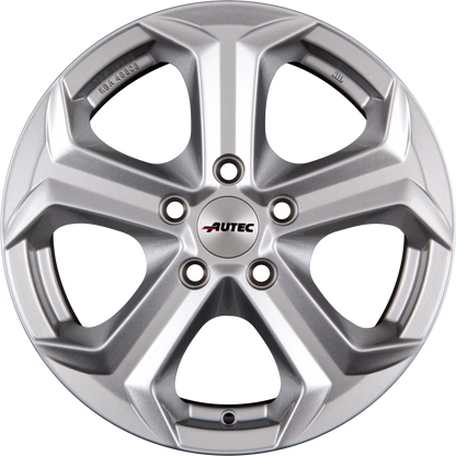 Autec Typ X - Xenos brillantsilber Alufelge 8.5x19 Zoll ET40 LK 5x108 ML63.3 – Bild 5