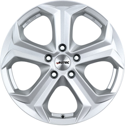 Autec Typ X - Xenos brillantsilber Alufelge 8.5x19 Zoll ET40 LK 5x108 ML63.3 – Bild 2