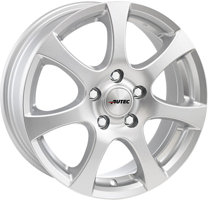 Autec Typ Z - Zenit brillantsilber 5.5x14 ET43 - LK4/100 ML60.1