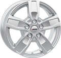Autec Typ Q - Quantro 5-Loch brillantsilber 6x15 ET60 - LK5/118 ML71.1