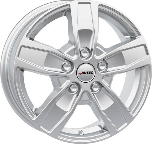 Autec Typ Q - Quantro 5-Loch brillantsilber 7x17 ET62 - LK5/130 ML89