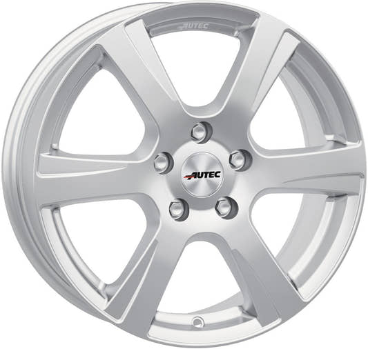 Autec Typ P - Polaric brillantsilber Alufelge 7.5x19 Zoll ET36 LK 5x105 ML56.6