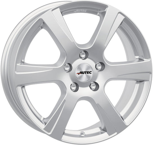 Autec Typ P - Polaric brillantsilber 7.5x19 ET36 - LK5/105 ML56.6