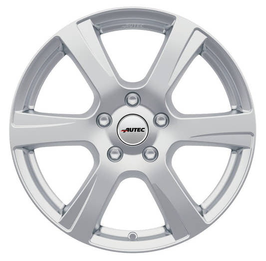 Autec Typ P - Polaric brillantsilber Alufelge 7.5x19 Zoll ET36 LK 5x105 ML56.6