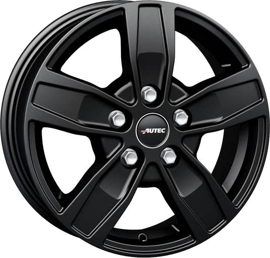 Autec Typ Q - Quantro 5-Loch schwarz matt 6.5x16 ET66 - LK5/118 ML71.1