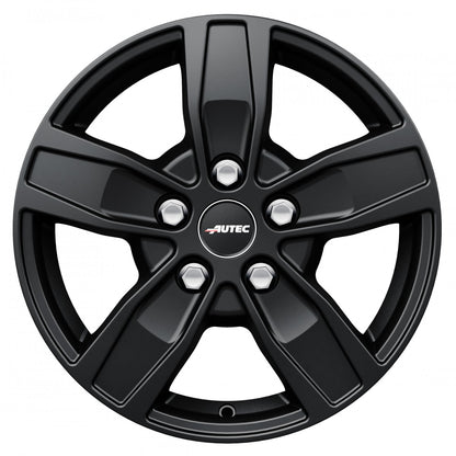 Autec Typ Q - Quantro 5-Loch schwarz matt 6.5x16 ET66 - LK5/130 ML89