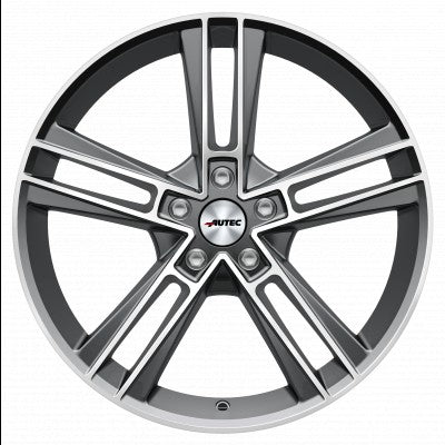 Autec Typ R - Rias titansilber matt poliert 8.5x19 ET45 - LK5/114.3 ML70