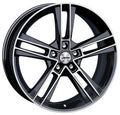 Autec Typ R - Rias schwarz metallic poliert Alufelge 8.5x20 Zoll ET35 LK 5x120 ML72.6